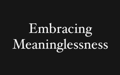 Contemporary Art’s Paradox: Embracing Meaninglessness